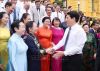 Sáng 10/7, tại Phủ Chủ tịch, Chủ tịch nước Lương Cường đã có cuộc gặp mặt thân mật với đoàn đại biểu cán bộ Hội Khuyến học tiêu biểu toàn quốc.