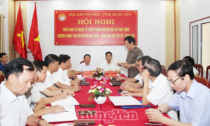 Triển khai kế hoạch tổ chức Tháng Khuyến học và phát động chương trình “Đại sứ khuyến học xanh - Công dân học tập số” năm 2026
