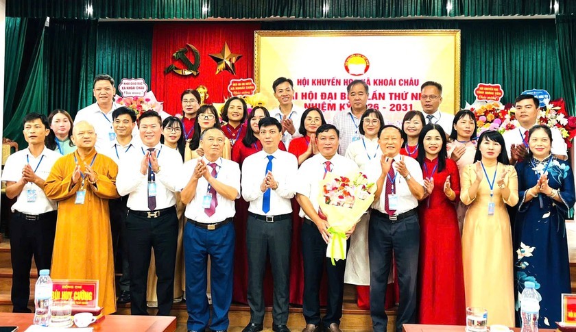 Đại hội đại biểu Hội Khuyến học xã Khoái Châu lần thứ I, nhiệm kỳ 2026-2031 - Ảnh 3.